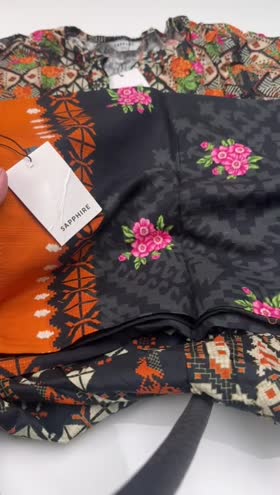 Rs 3850 Sapphire Stitched Shirt Duppata ~ MEDIUM Rs 3850 Sapphire Stitched Shirt Duppata ~ MEDIUM